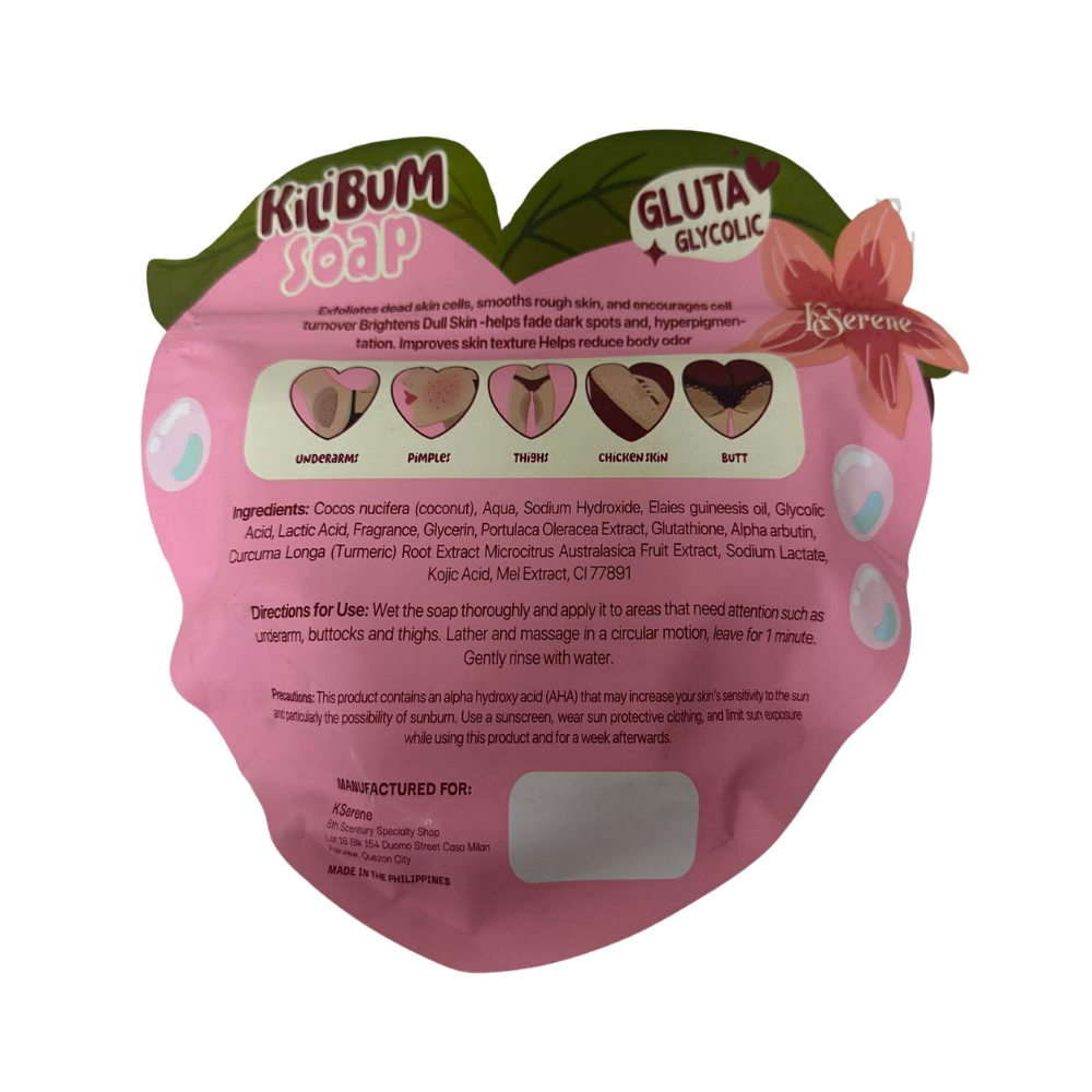 KSerene Kilibum Glu Soap 3x70g