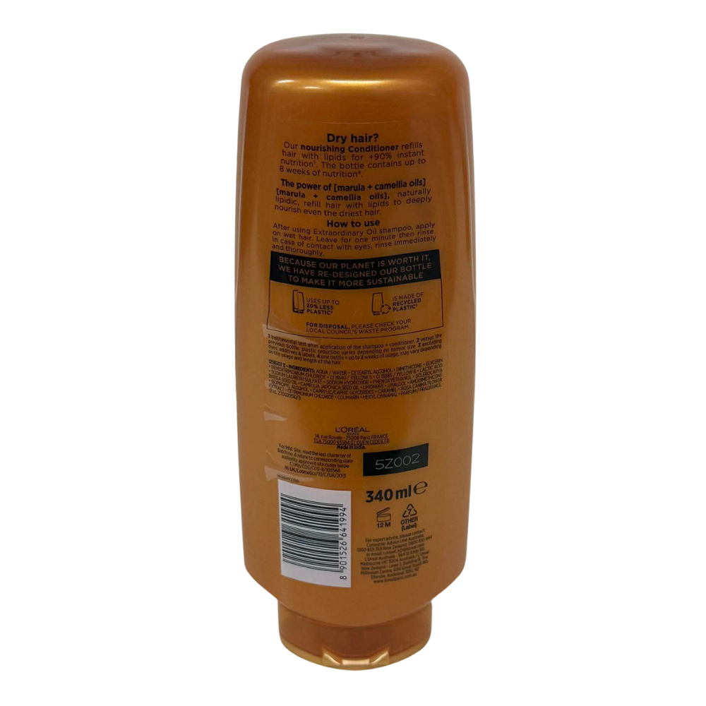 LOREAL ELVIVE EXTRAORDINARY OIL NOURISHING CONDITIONER 340ML