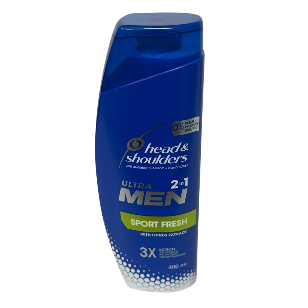 Head & Shoulders 2in1 Shampoo+Conditioner Ultra Men Sport Fresh 400mL