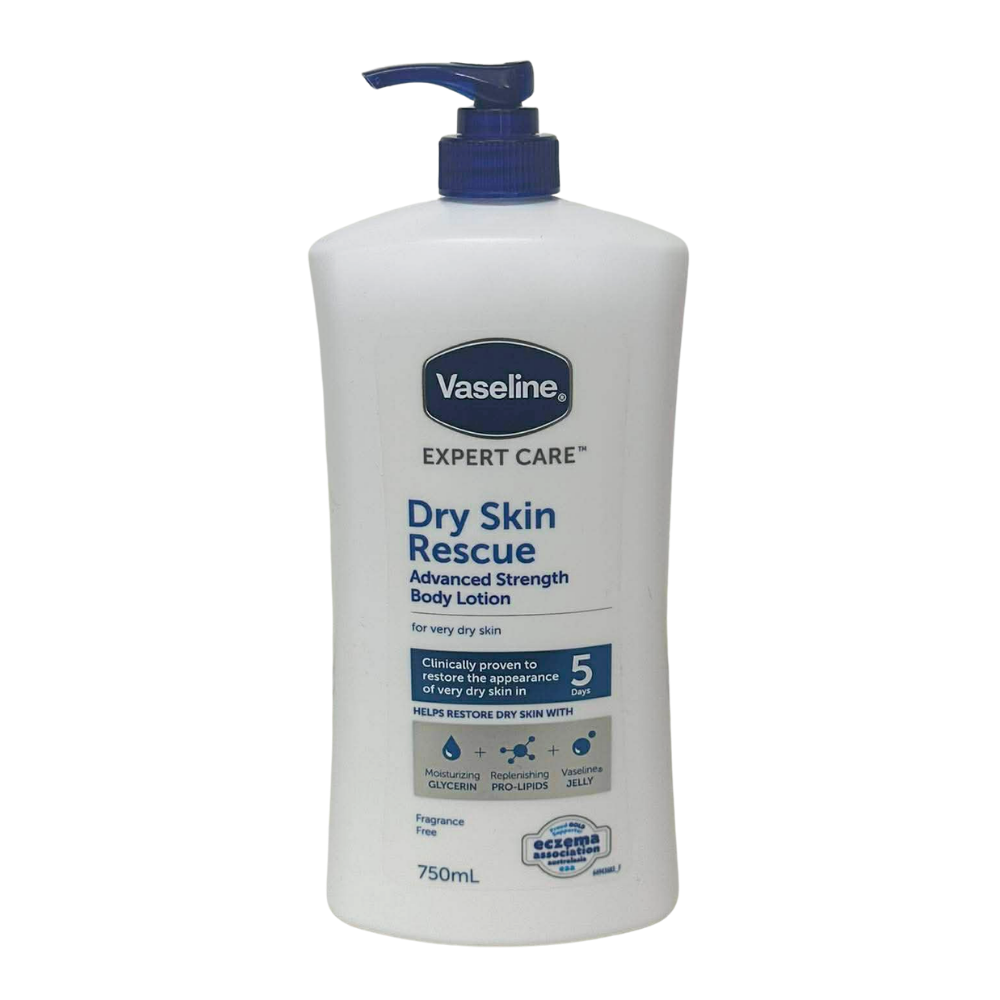 Vaseline Expert Care Dry Skin Rescue Lotion 750mL