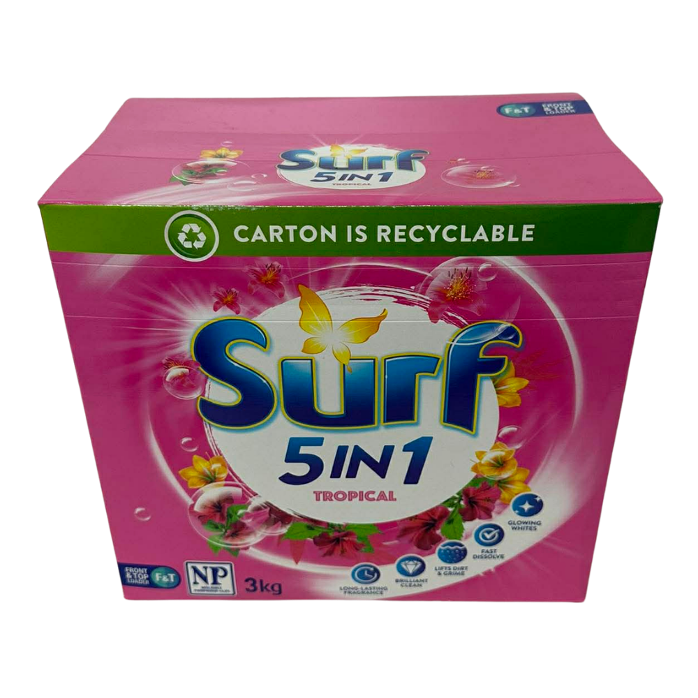 Surf 5in1 Laundry Powder Tropical Lily 3kg