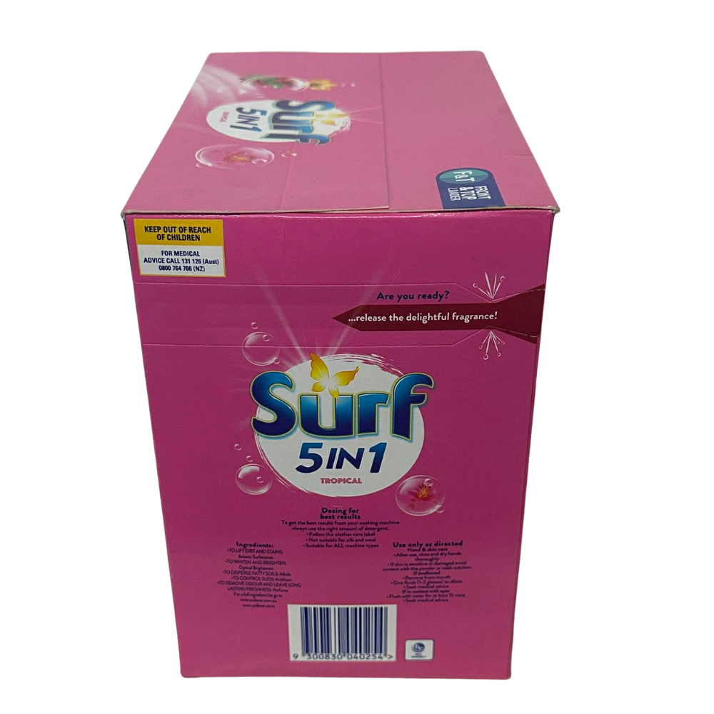Surf 5in1 Laundry Powder Tropical Lily 3kg