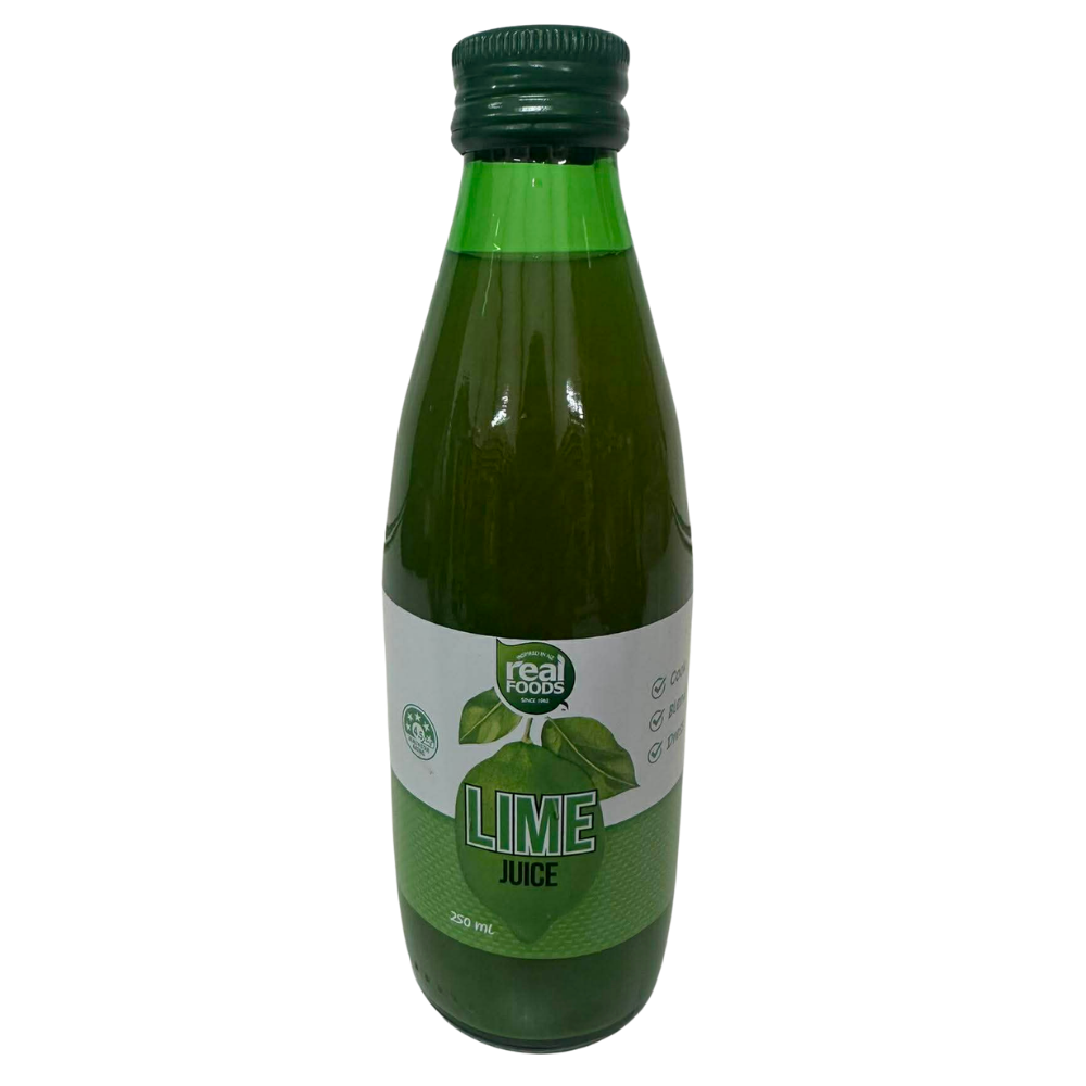 Real Foods Lime Juice 250ml