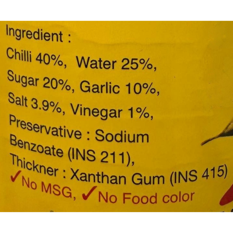 Shark Sriracha Medium Chili Sauce 750ml