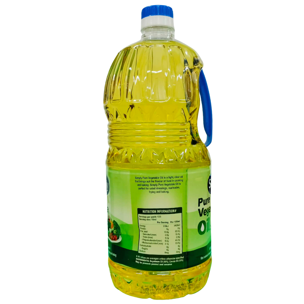 Simply Pure Vegetable Oil 2L