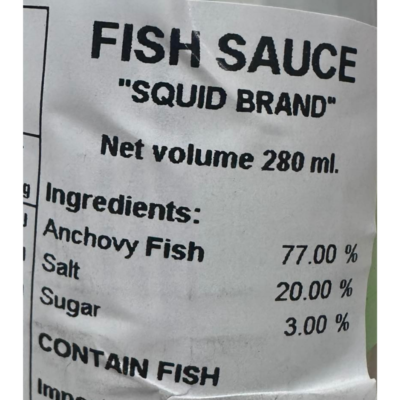 Squid Fish Sauce 280ml