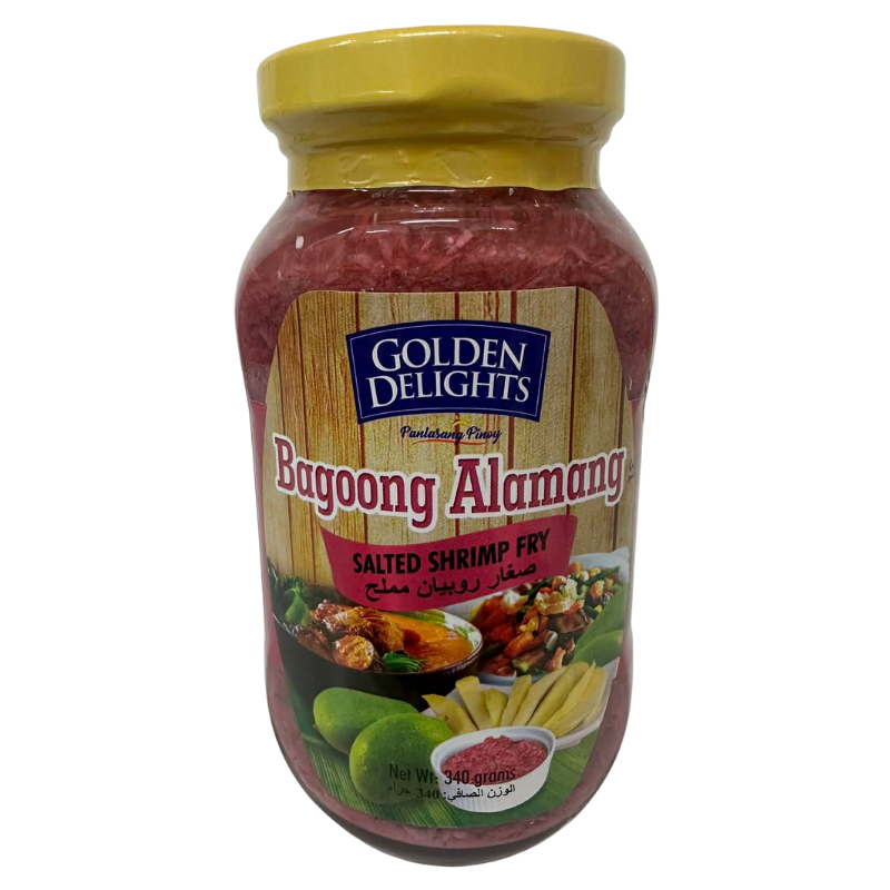 Golden Delights Bagoong Alamang Salted Shrimp Fry 340g