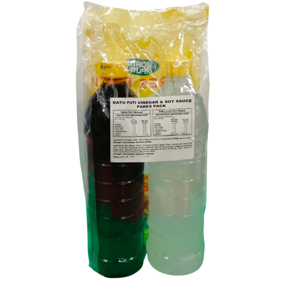 DATU PUTI PARES PACK VINEGAR & SAY SAUCE 1L