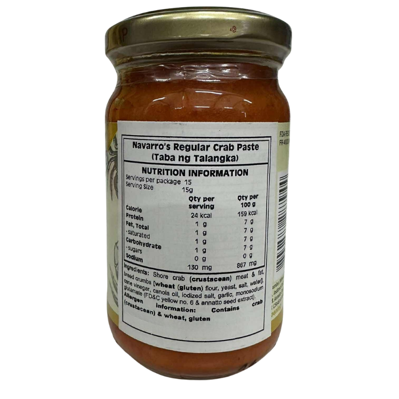 Navarro’s Crab Paste Regular 227g