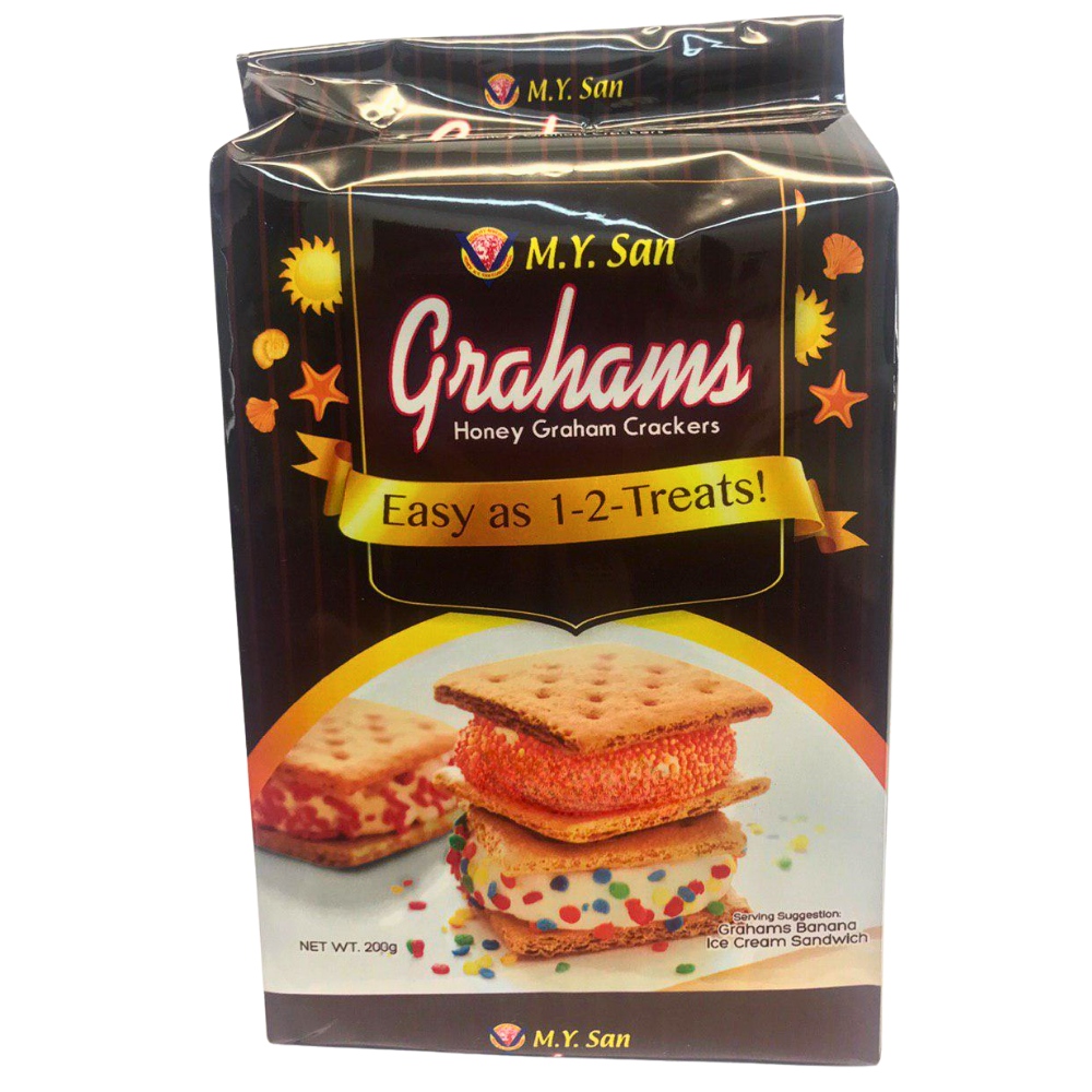 M.Y. SAN GRAHAMS HONEY CRACKERS 200G