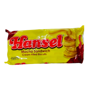 Hansel Mocha Sandwich Cream-Filled Biscuits 31gx10