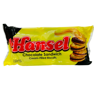 Hansel Chocolate Sandwich Cream-Filled Biscuits 31gx10