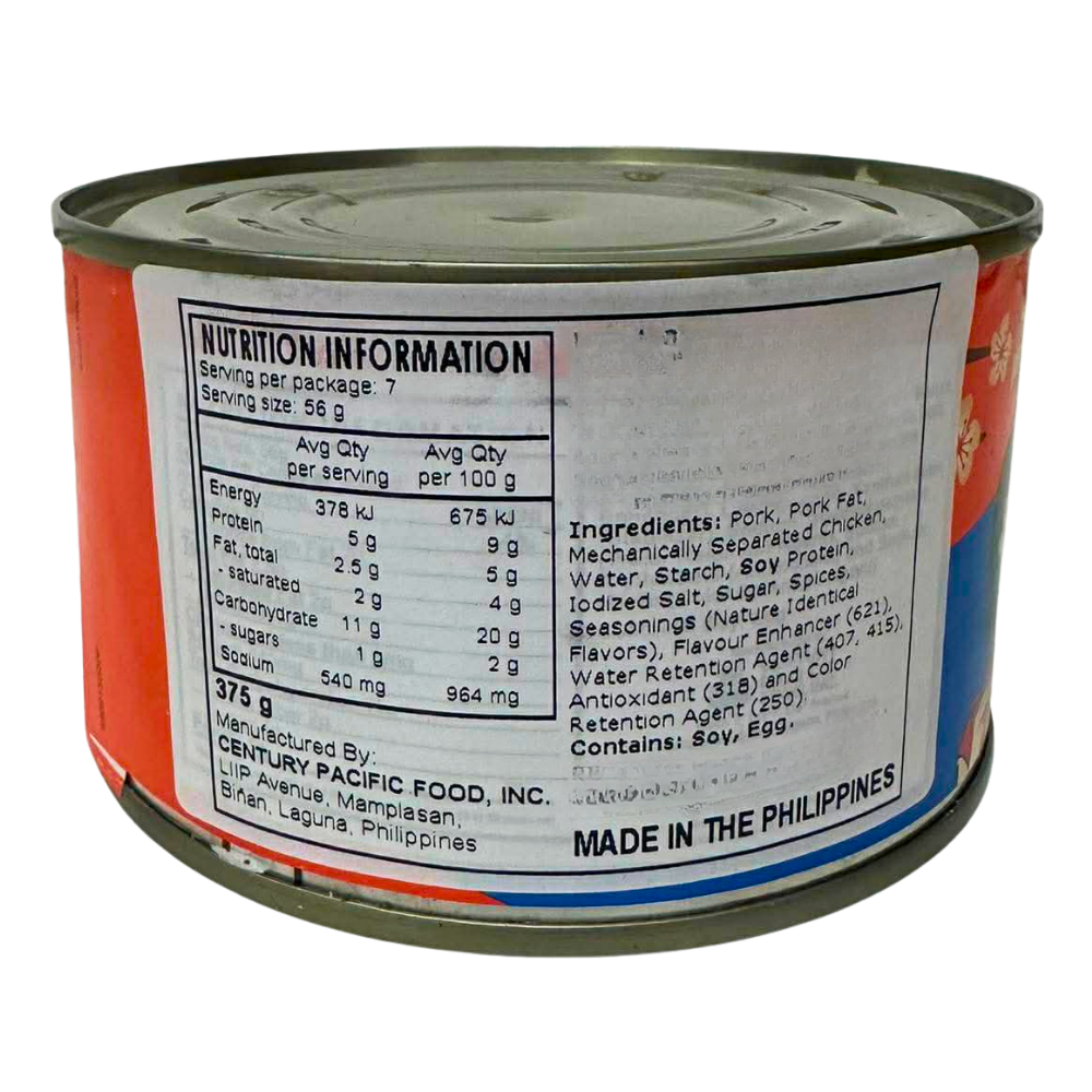 Argentina Shanghai Luncheon Meat 375g
