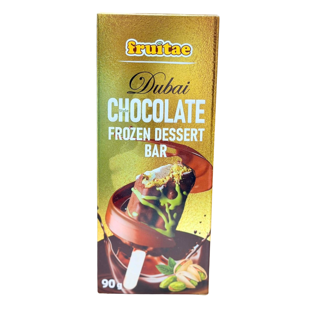 Fruitae Dubai Chocolate Frozen Dessert Bar 90g