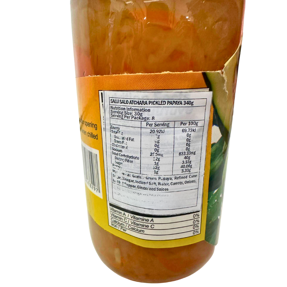 Salu Salo Atchara-Pickled Papaya 340g