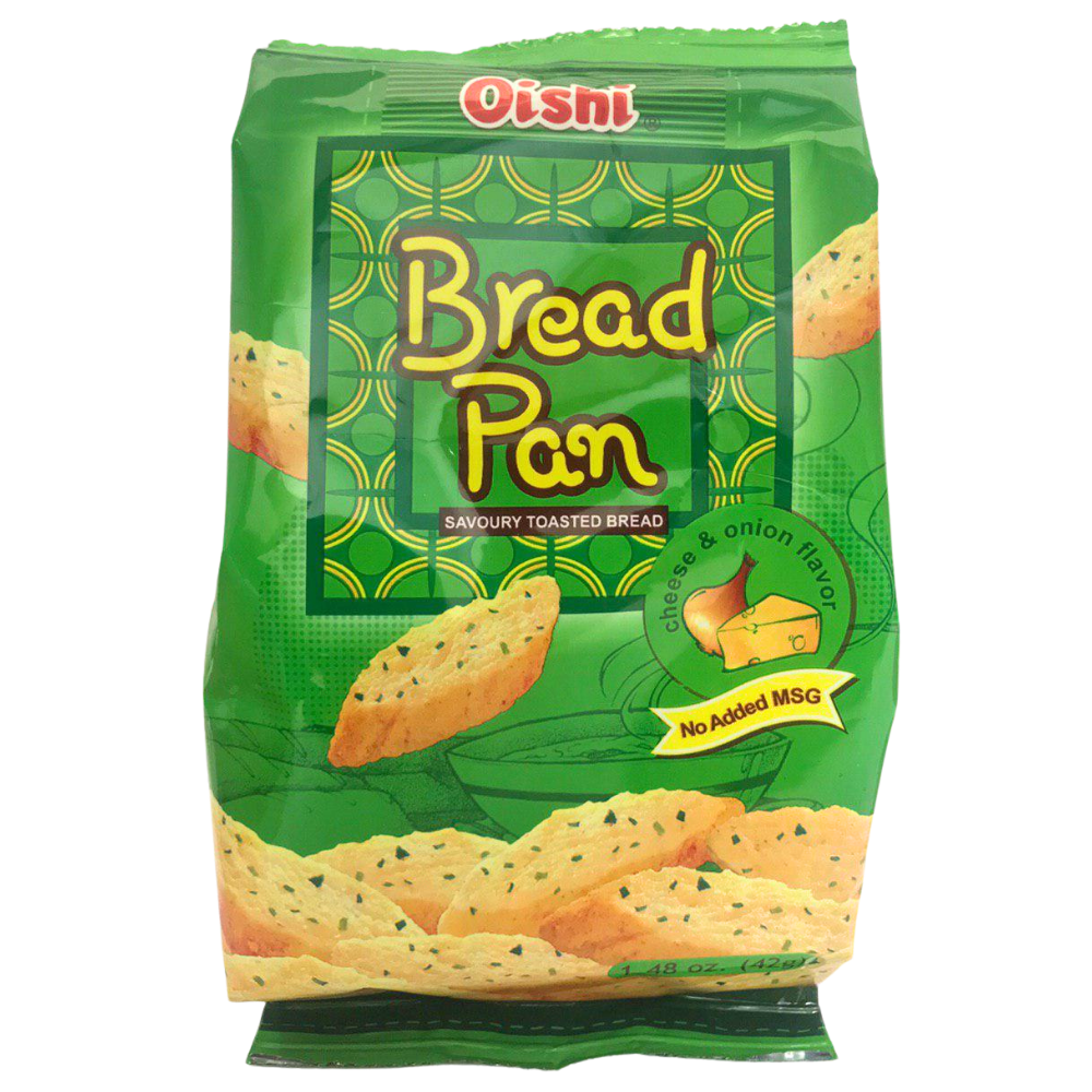 Oishi Bread Pan Cheese & Onion Flavor 42g