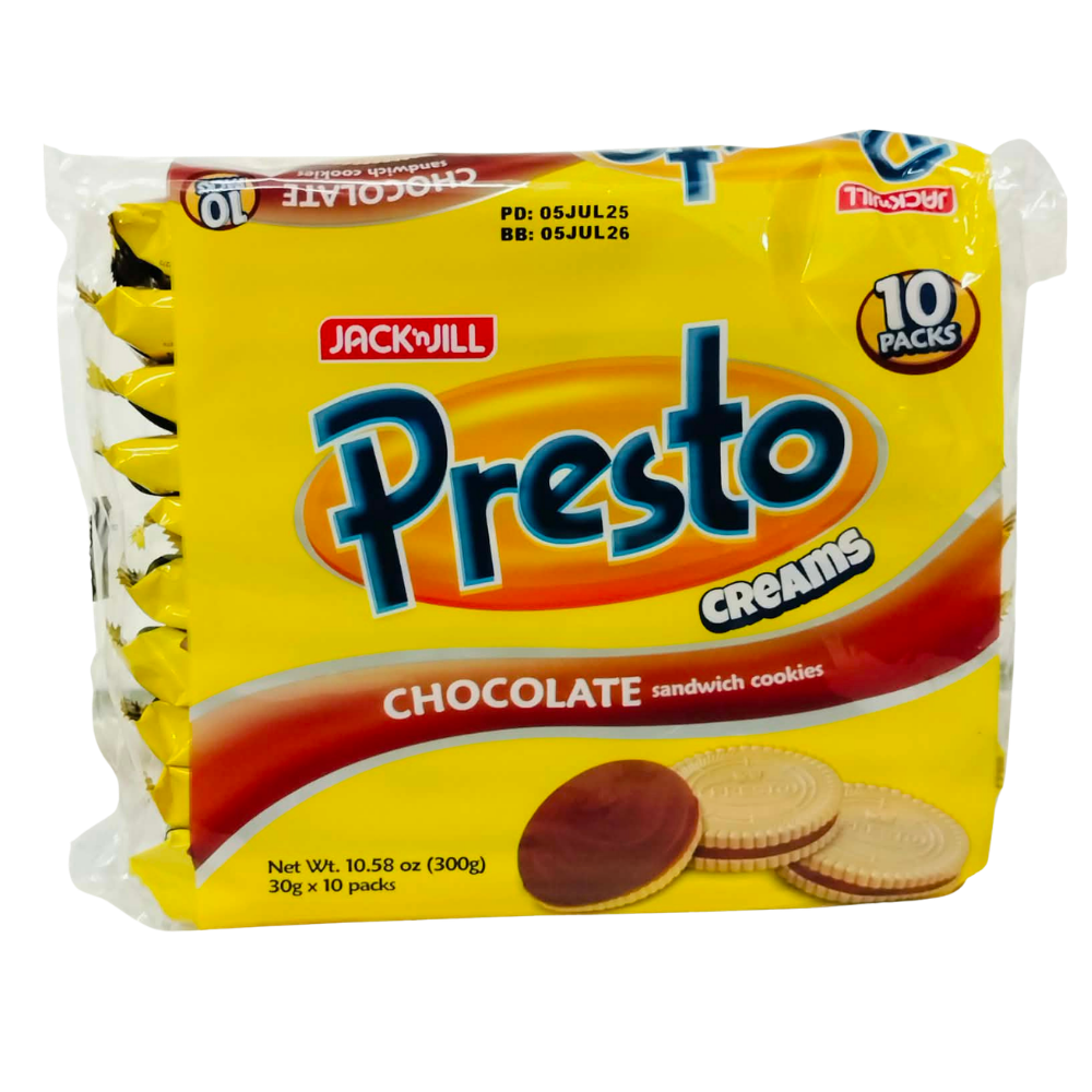 Presto Chocolate Creams 30gx10
