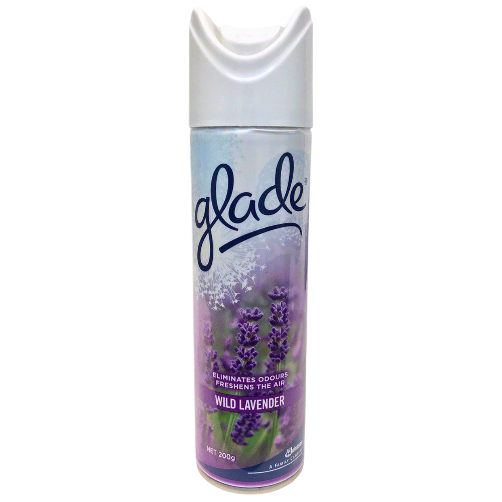GLADE AEROSOL WILD LAVENDER 200G