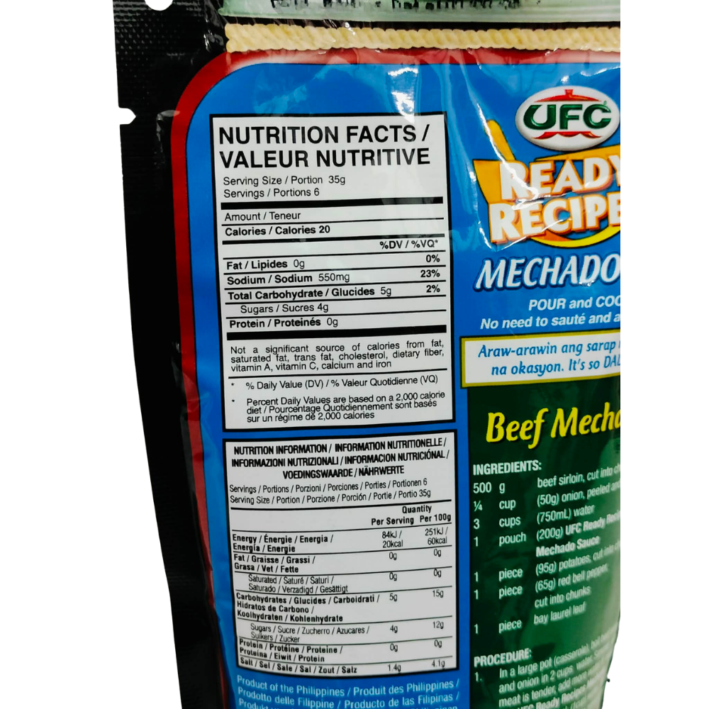 UFC Ready Recipes Mechado Sauce 200g