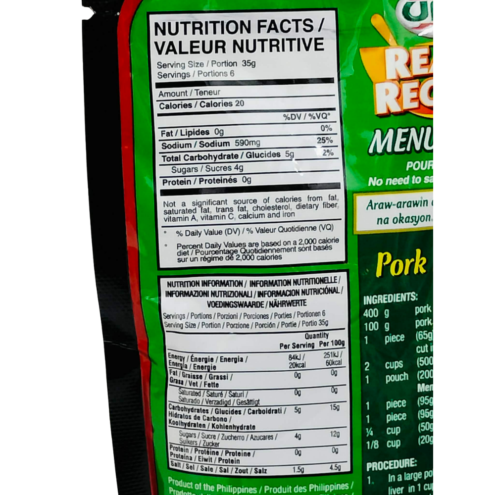 UFC Ready Recipes Menudo Sauce 200g