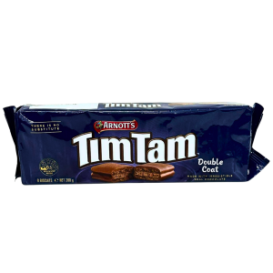 Arnott’s TimTam Chocolate Biscuits Double Coat 200g