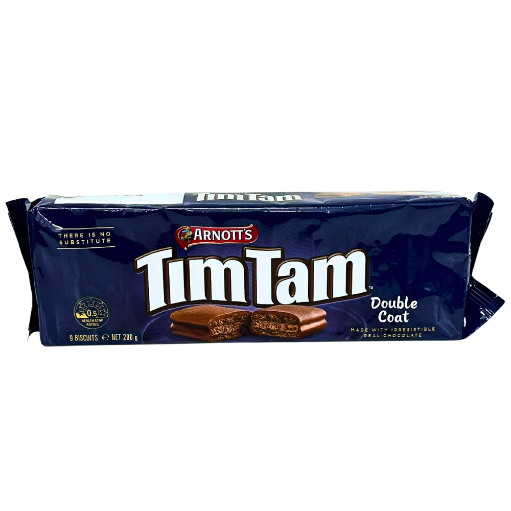 Arnott's TimTam Chocolate Biscuits Double Coat 200g
