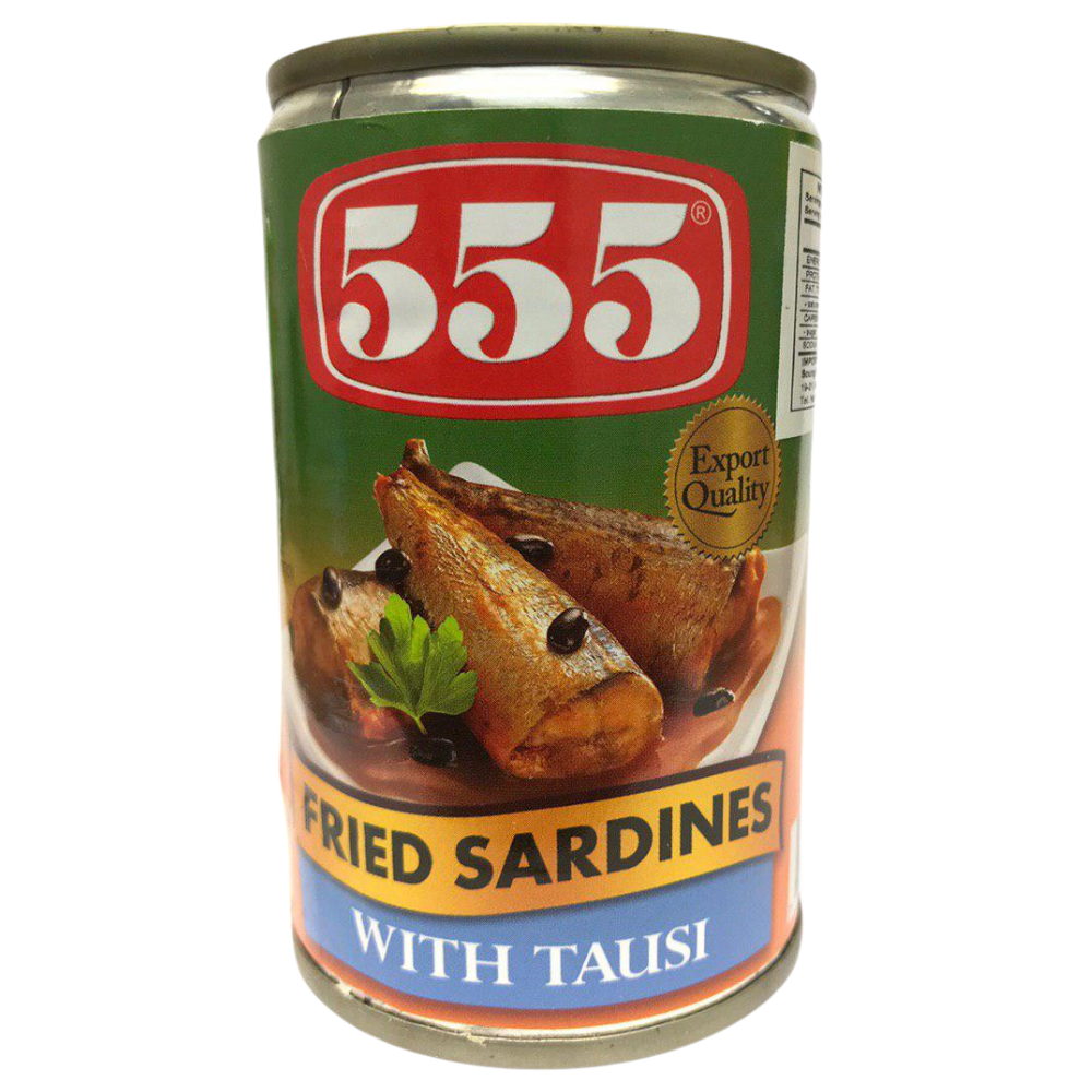 555 Fried Sardines with Tausi/Fermented Black Beans 155g