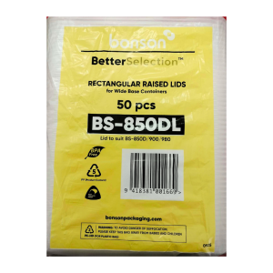BONSON RECT RAISED LIDS BS-850/1000B 50S