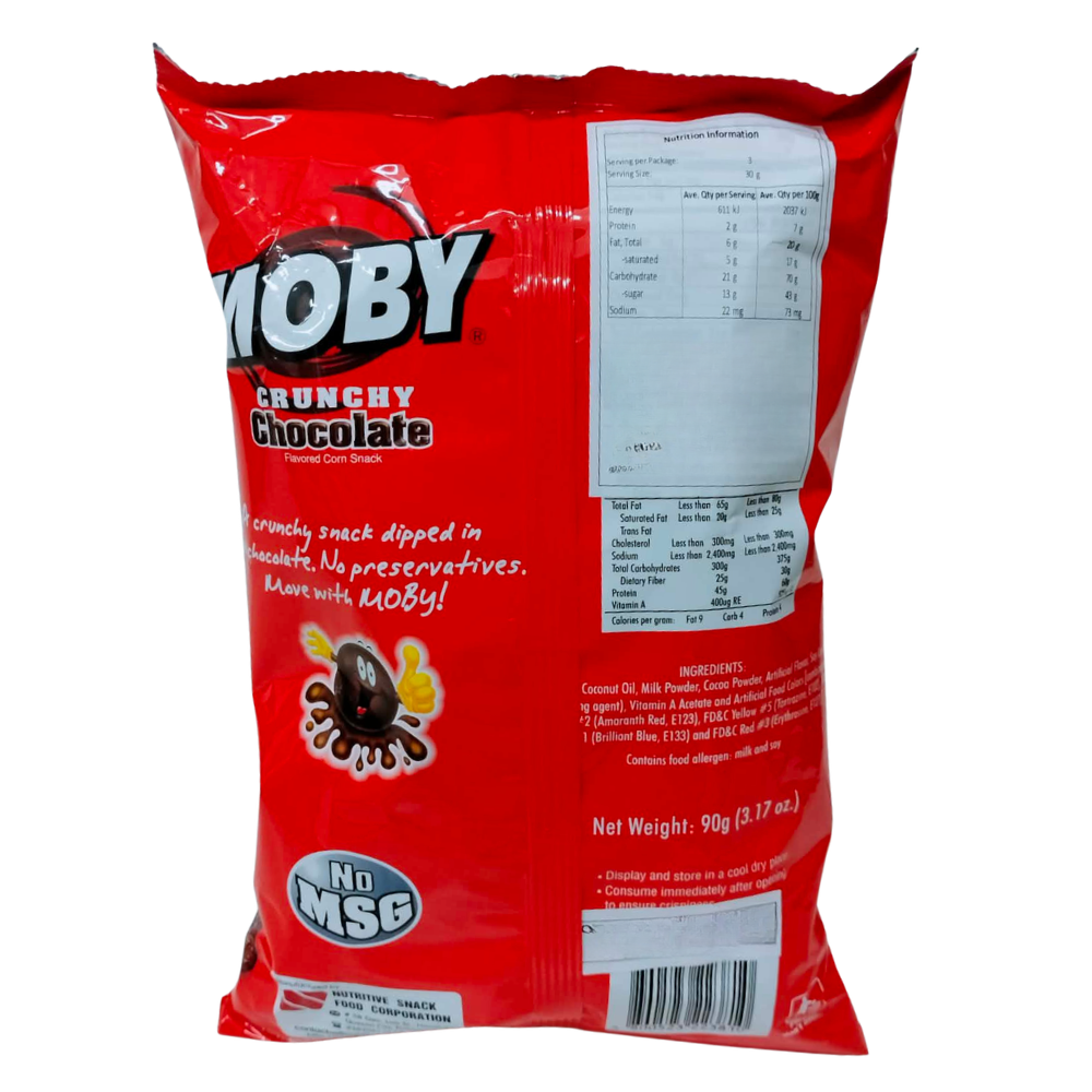 Nutri Snack Moby Crunchy Chocolate 90g