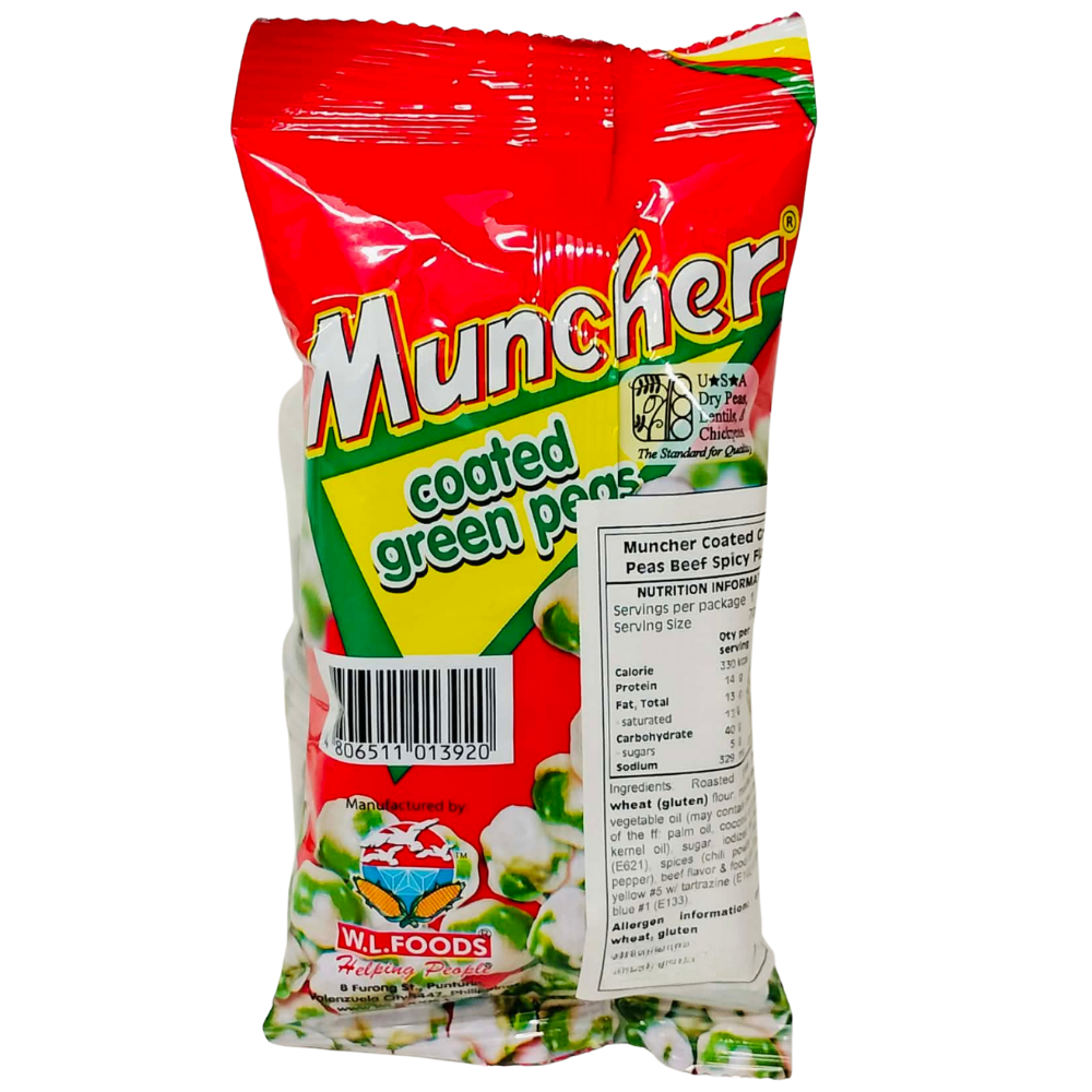 WL Muncher Coated Green Peas 70g
