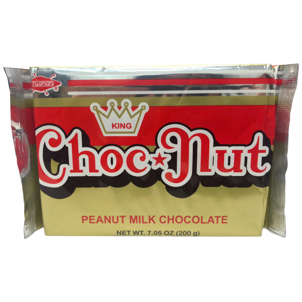 King Choc-Nut Peanut Milk Chocolate 24pcs/200g
