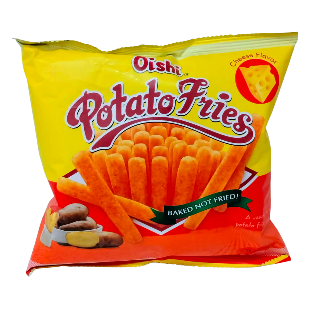 Oishi Potato Fries Cheese Flavor 50g