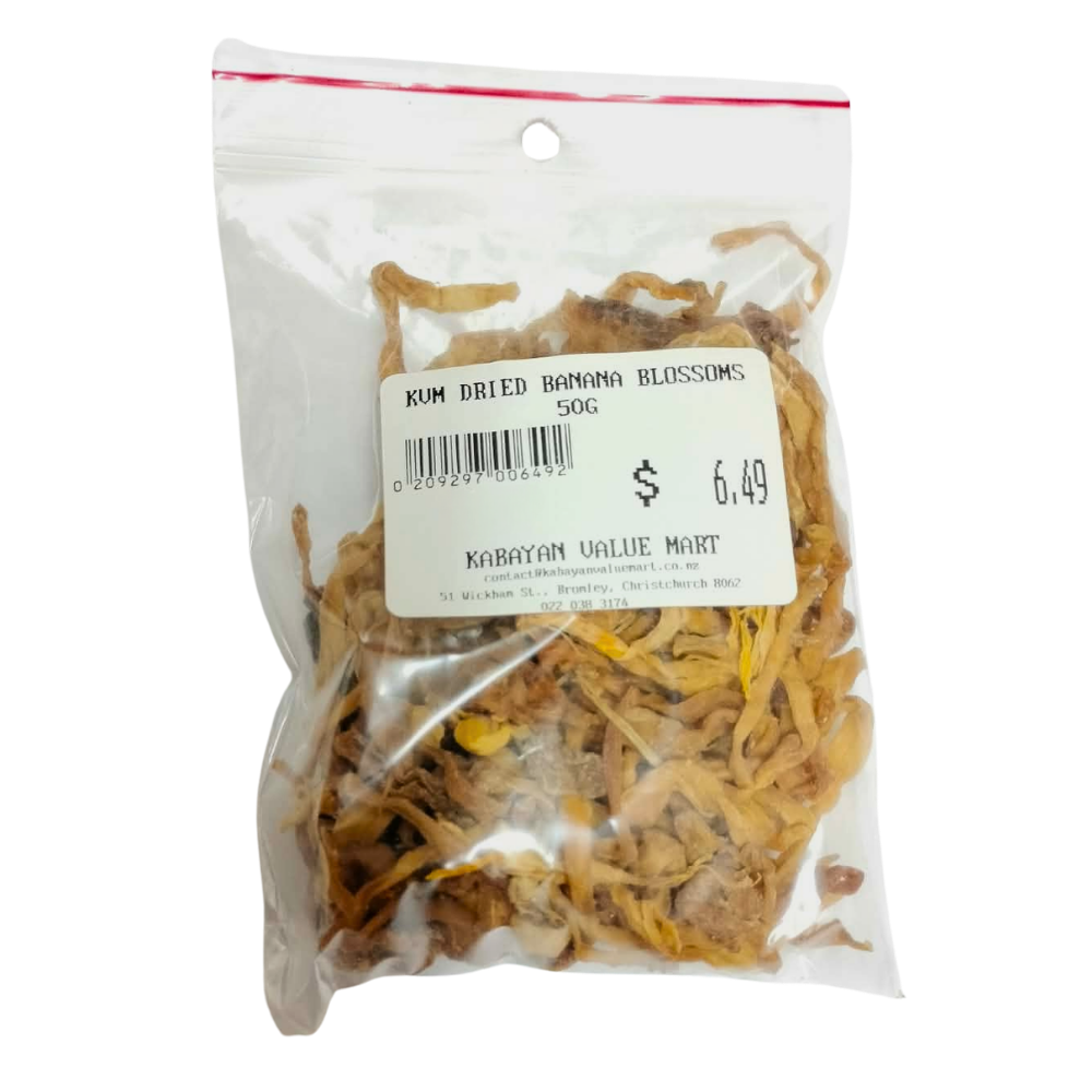 KVM Dried Banana Blossoms 25g
