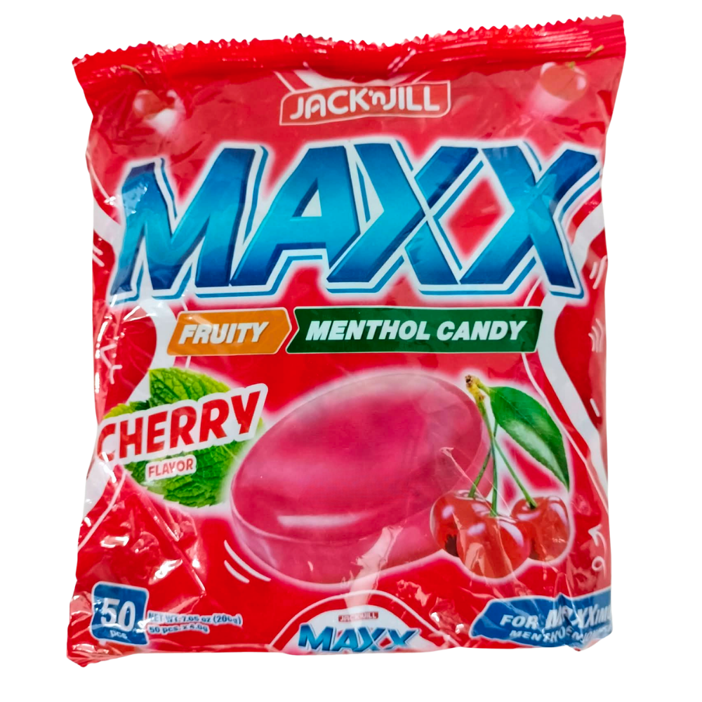 Maxx Cherry Menthol Candy 200g