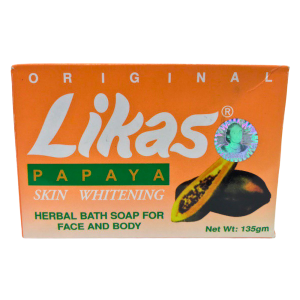 Likas Papaya Skin Whitening Herbal Bath Soap 135g