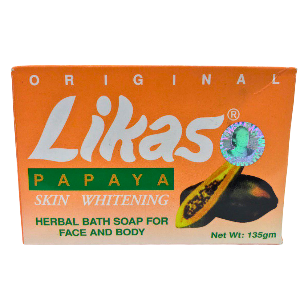 Likas Papaya Skin Whitening Herbal Bath Soap 135g