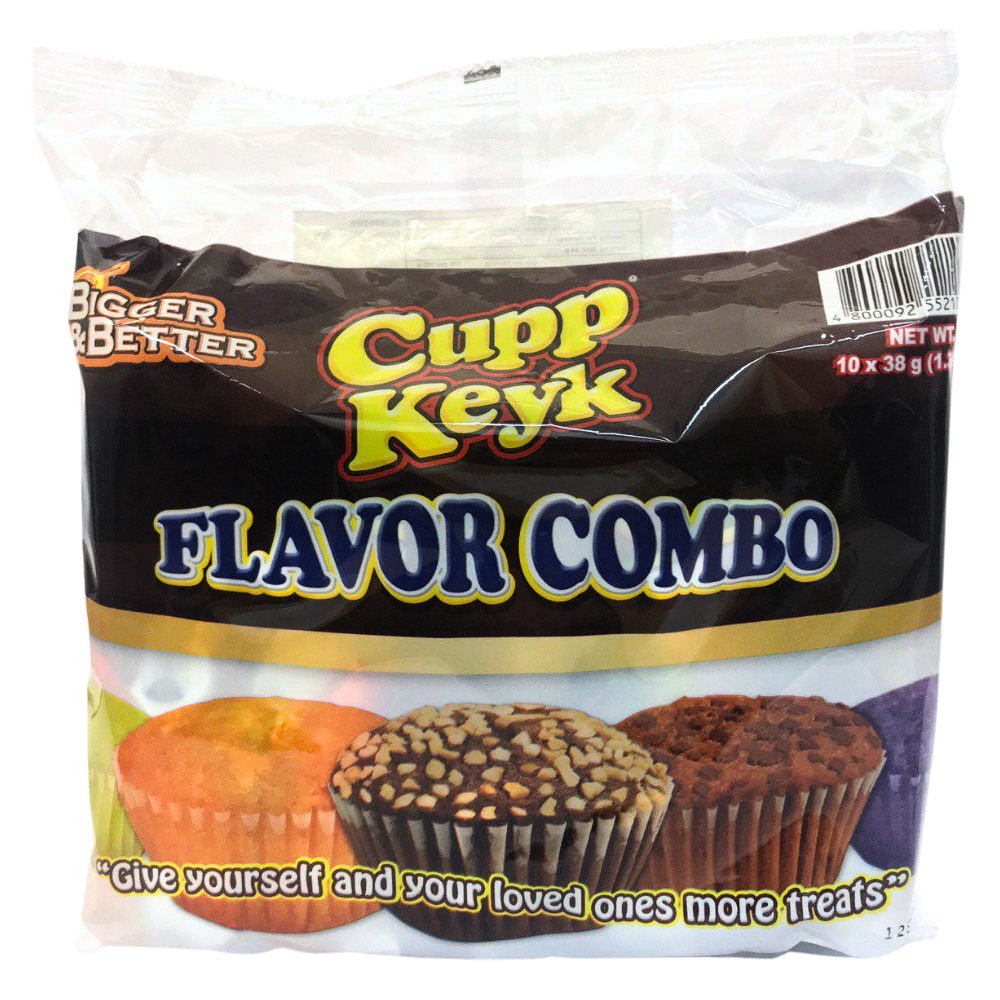 Cupp Keyk Flavor Combo Cupcake 38gX10packs