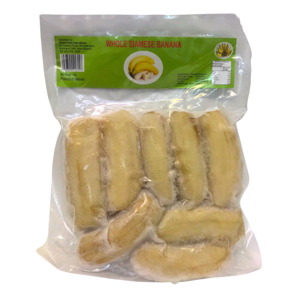 Marsanta Frozen Whole Siamese Banana 500g