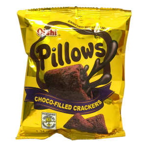Oishi Pillow Crackers Choco-Filled 38g