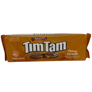 Arnott’s TimTam Chocolate Biscuits Chewy Caramel 175g