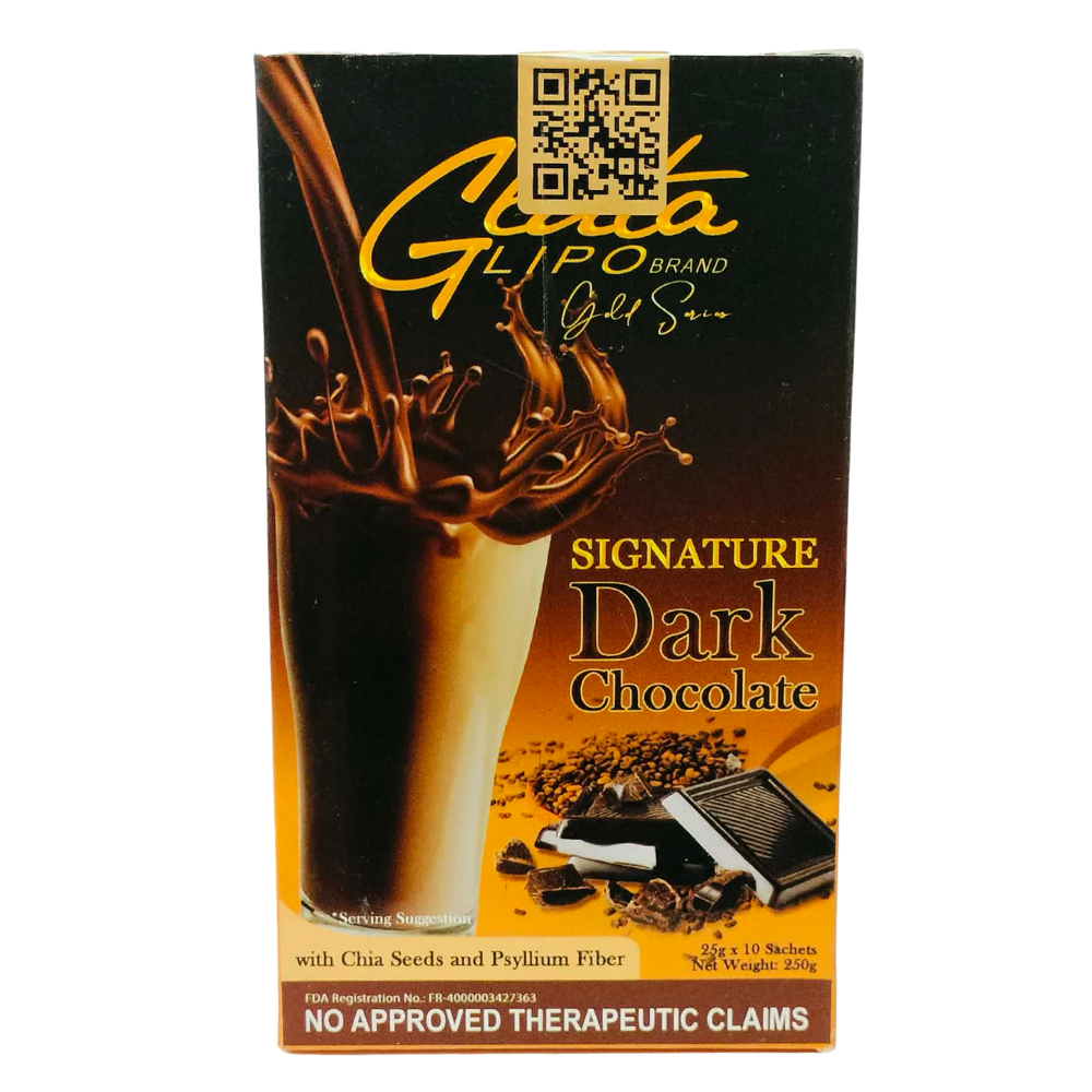Gluta Lipo Signature Dark Chocolate 25gx10