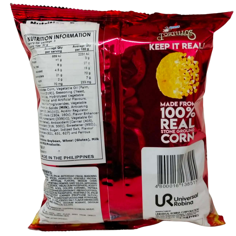 Granny Goose Tortillos BBQ Corn Snack 100g
