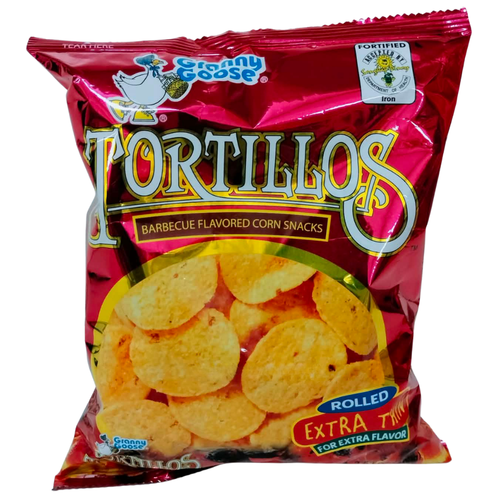 Granny Goose Tortillos BBQ Corn Snack 100g