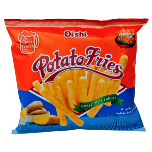 Oishi Potato Fries Bbq Flavor 50g