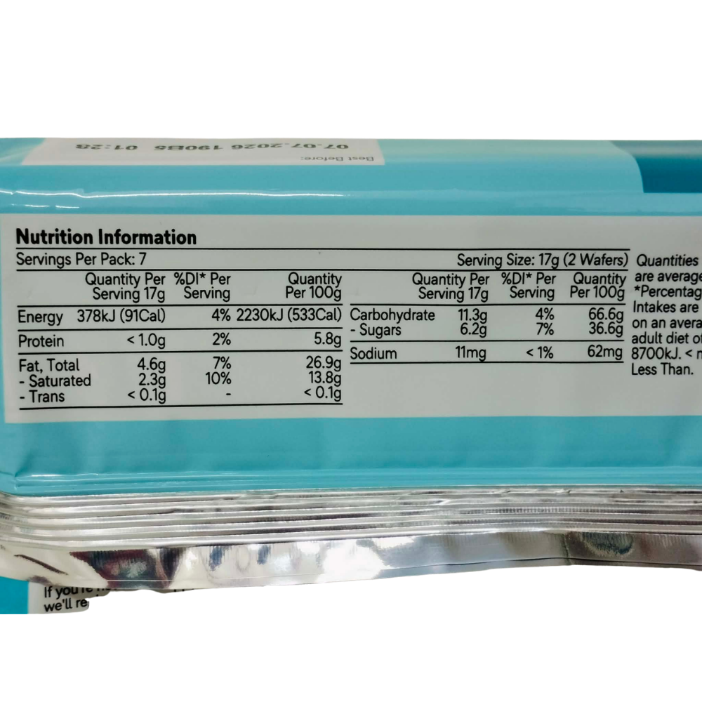 WW Vanilla Wafers Biscuit 125g