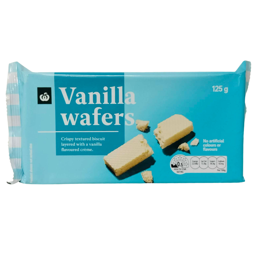 WW Vanilla Wafers Biscuit 125g